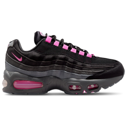 Boys' Grade School - Nike Air Max 95  - Black/Playful Pink/Cool Gray