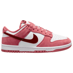Women's - Nike Dunk Low Valentines Day - White/Red