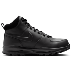 Men's - Nike Manoa Leather - Black/Black