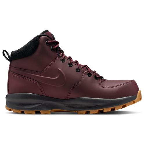 MENS - Nike Manoa Leather - Burgundy Crush/Black