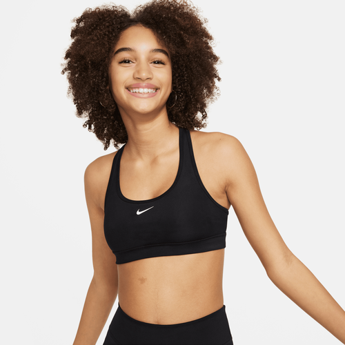 Nike Dri-FIT Swoosh Bra Image 1 of 3. Tap to open photo gallery.