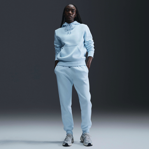 

Nike Womens Nike NSW Phoenix Fleece MR Pant - Womens Glacier Blue/Sail Size S