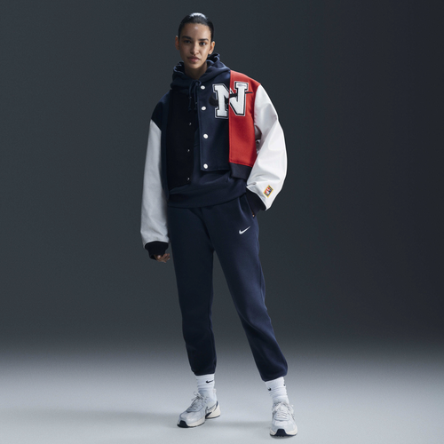 Nike NSW Phoenix Fleece MR Pants - Nike Armory Navy/Sail