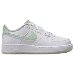 Boys' Grade School - Nike Air Force 1 LV8 CN - Mint Foam/White/White