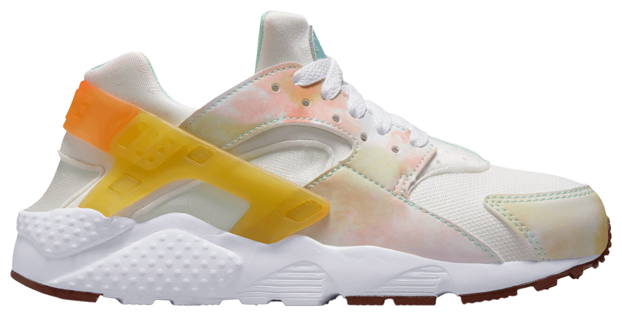 White and best sale rainbow huaraches