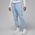 Jordan Essentials Fleece Pants - Men's White/Blue Grey