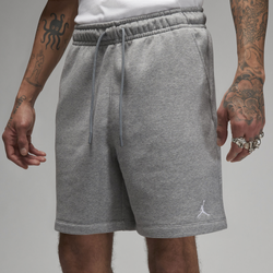 Men's - Jordan Essentials Fleece Shorts - Carbon Heather/White