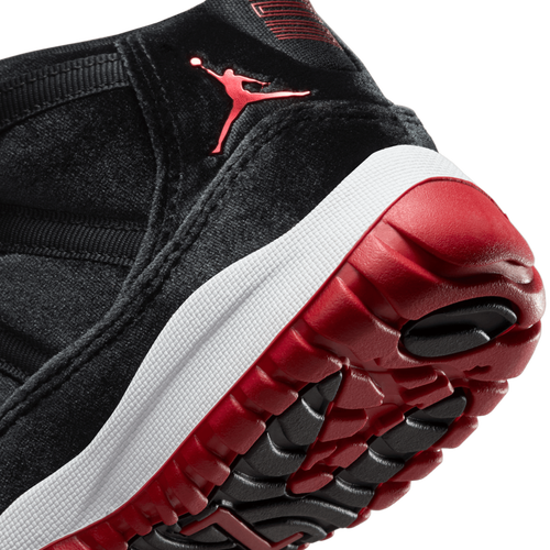 Jordan 11 bred black and red best sale