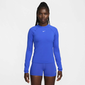 Nike Pro DF LS Baselayer - Nike Hyper Royal/White