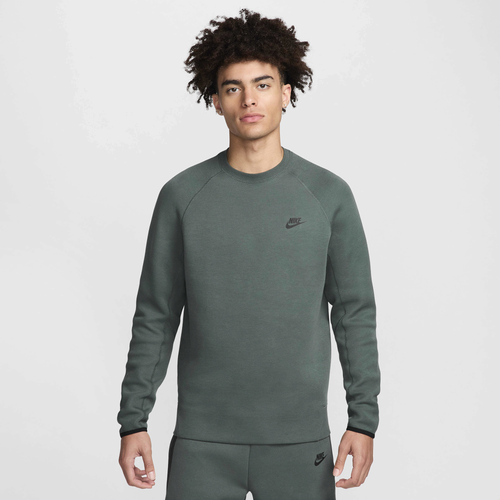 

Nike Mens Nike Tech Fleece Crew - Mens Vintage Green/Black Size M