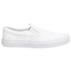 Boys' Grade School - Vans Classic Slip On - White