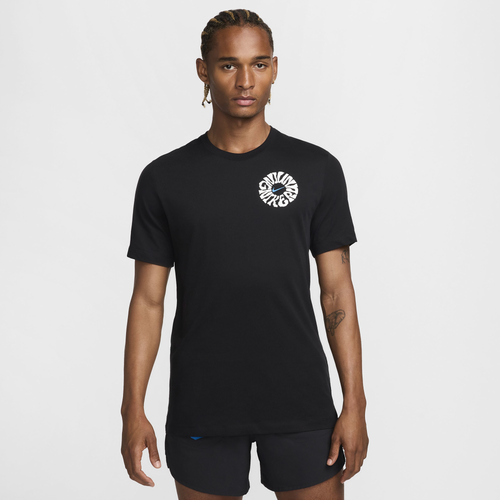

Nike Mens Nike Dri-FIT Marathon Energy T-Shirt - Mens Black Size M