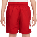 Nike NSW Club HBR Woven 6 Inch Shorts - Nike Red/White