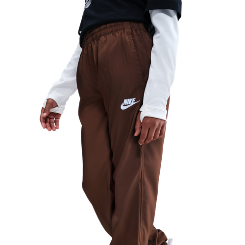 Nike Club Woven LBR Joggers - Nike White/Fauna Brown