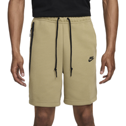 Men's - Nike Tech Fleece Shorts - Neutral Olive/Black