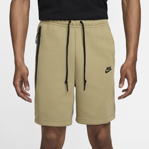 

Nike Mens Nike Tech Fleece Shorts - Mens Neutral Olive/Black Size XXL