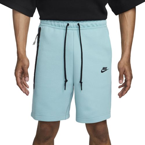 

Nike Mens Nike Tech Fleece Shorts - Mens Denim Turquoise/Black Size M