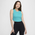 Nike Essential Rib Crop Tank - Women's Dusty Cactus/Sail
