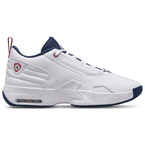 

Jordan Mens Jordan Max Aura 6 USA - Mens Basketball Shoes White/Navy/Red Size 7.5