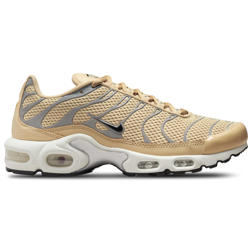 

Nike Mens Nike Air Max Plus SE - Mens Running Shoes Sesame/Black/Metallic Silver Size 7.0