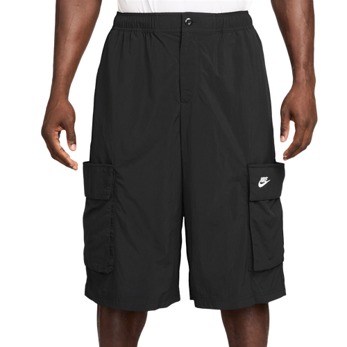  - Nike Club Oversized Cargo Shorts - Black/White