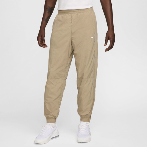 

Nike Mens Nike Solo Swoosh Track Pants - Mens Khaki/White Size XL