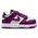 Nike Dunk Low - Girls' Toddler White/Viotech/White