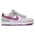 Nike Dunk Low - Girls' Preschool White/Violet