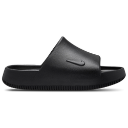 Boys' Grade School - Nike Calm Slides 2.0 - Black/Black