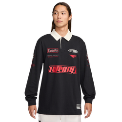 Men's - Jordan Essential Statement Rugby Top - Black