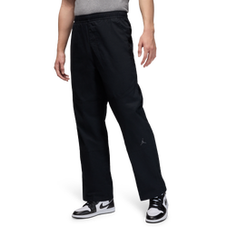 Men's - Jordan Essential Double Knee Woven Pants - Anthracite/Black
