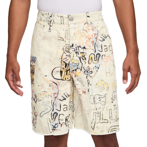 MENS - Jordan AJ PG All Over Print Shorts - Sail/Pink