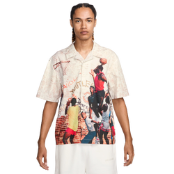 Men's - Jordan Air PG Camp T-Shirt - Sail/Tan