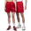 Jordan Poolside LBR 5" Shorts - Men's Gym Red/White