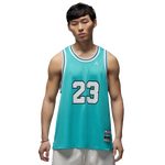 Washed Teal/White