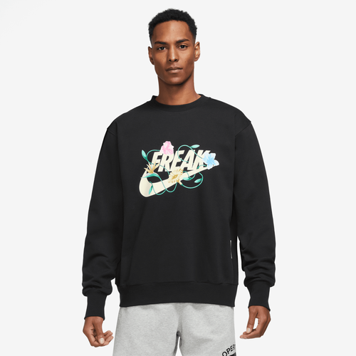 Shop Nike Mens  Si Graphic Crew In Black