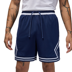 Men's - Jordan Dri-FIT Sport Diamond Shorts  - Midnight Navy/White