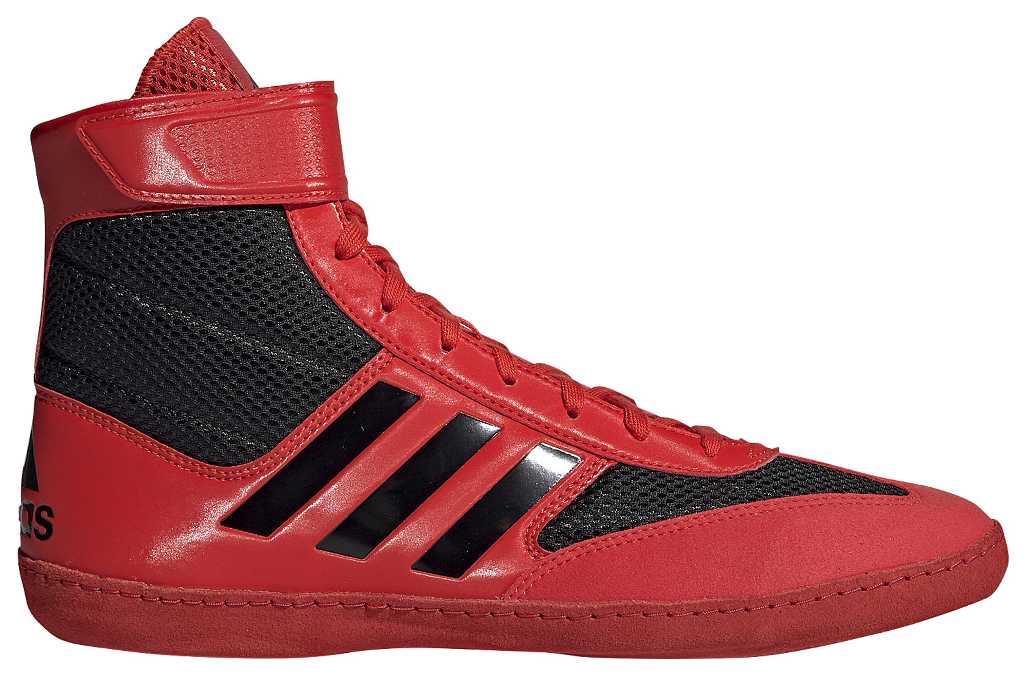 adidas red wrestling shoes
