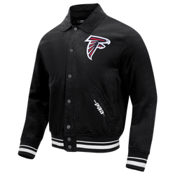 Men's - Pro Standard Falcons Classic Corduroy Corduroy Jacket - Black