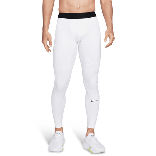 MENS - Nike Pro Warm Tight - White/Black