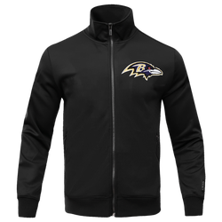 Men's - Pro Standard Ravens Classic Track Jacket - Black