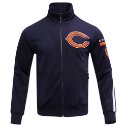 Men's - Pro Standard Bears Classic Track Jacket - Midnight Navy