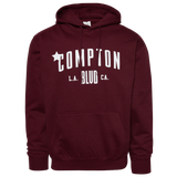 Maroon/White
