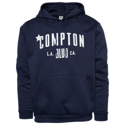 Men's - Compton Flight Crew Compton BLVD Hoodie - Navy/White