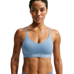 Women's - Nike Dri-FIT Indy Bra - Work Blue