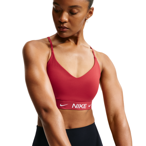 WOMENS - Nike Dri-FIT Indy Bra - Tough Red