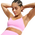 Nike Dri-FIT Indy Bra - Women's Pink Rise