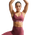 Nike Dri-FIT Indy Bra - Women's Pink Smoke