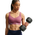 Nike Indy High DF Sports Bra - Women's Pink Smoke