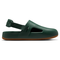 Men's - Nike Calm Mules - Fir/Fir/Gum Med Brown